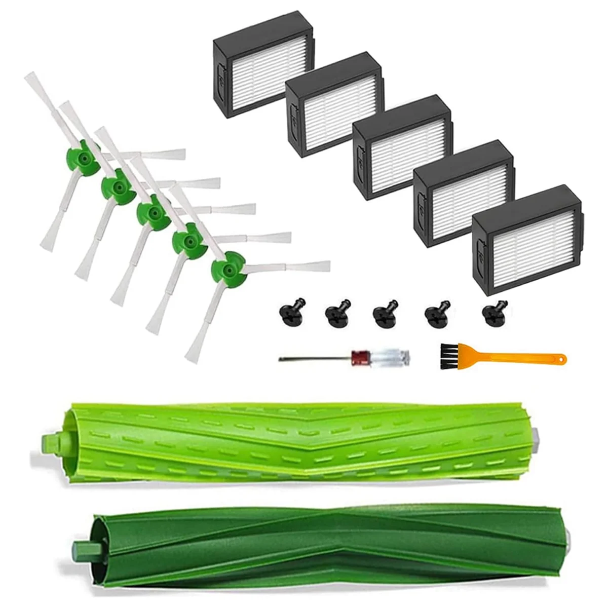 Для iRobot Roomba I7 I7+ I8 I8+ I1 I2 I3 I3+ I4 I4+ I6 I6+ E5 E6 E7 J6 J7 J7+/Plus E I &amp J Series Щетка для вакуумного