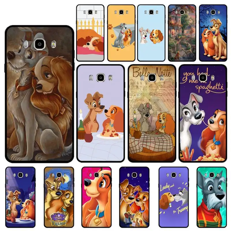 

Disney Lady and the Tramp Phone Case for Samsung J 4 5 6 7 8 prime plus 2018 2017 2016 J7 core