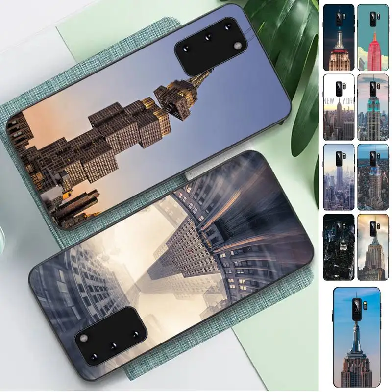 

FHNBLJ The Empire State Building New York City Phone Case for Samsung S10 21 20 9 8 plus lite S20 UlTRA 7edge