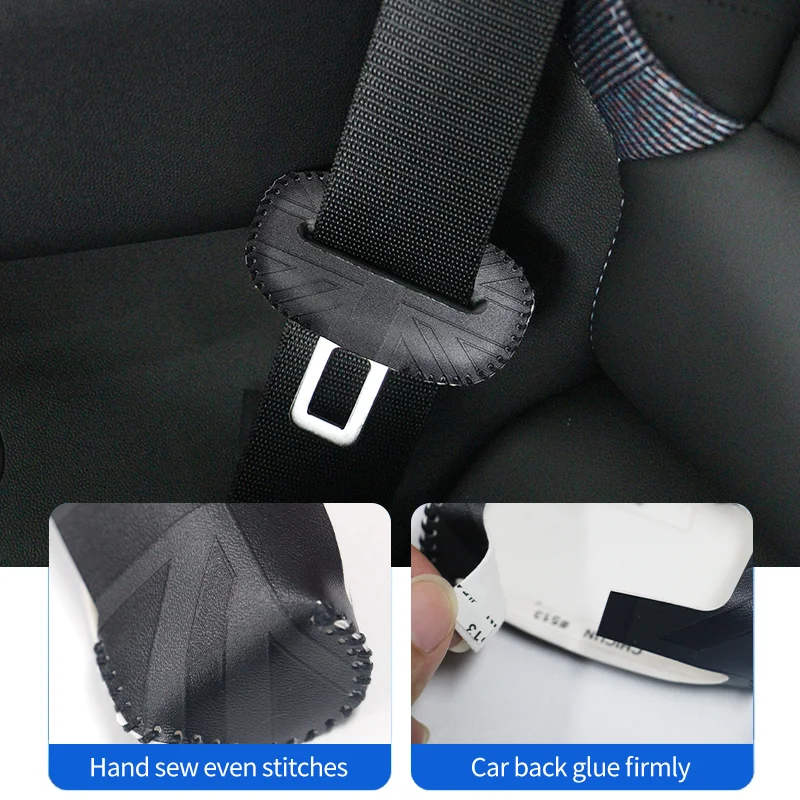 1 шт. пряжка ремня безопасности защитный чехол для MINI Cooper J01 J05 наклейки интерьера