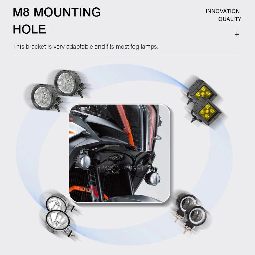 Вспомогательный кронштейн для противотуманных фар 1090 1290 Adventure 1190 Super ADV R S 2015 2016 -