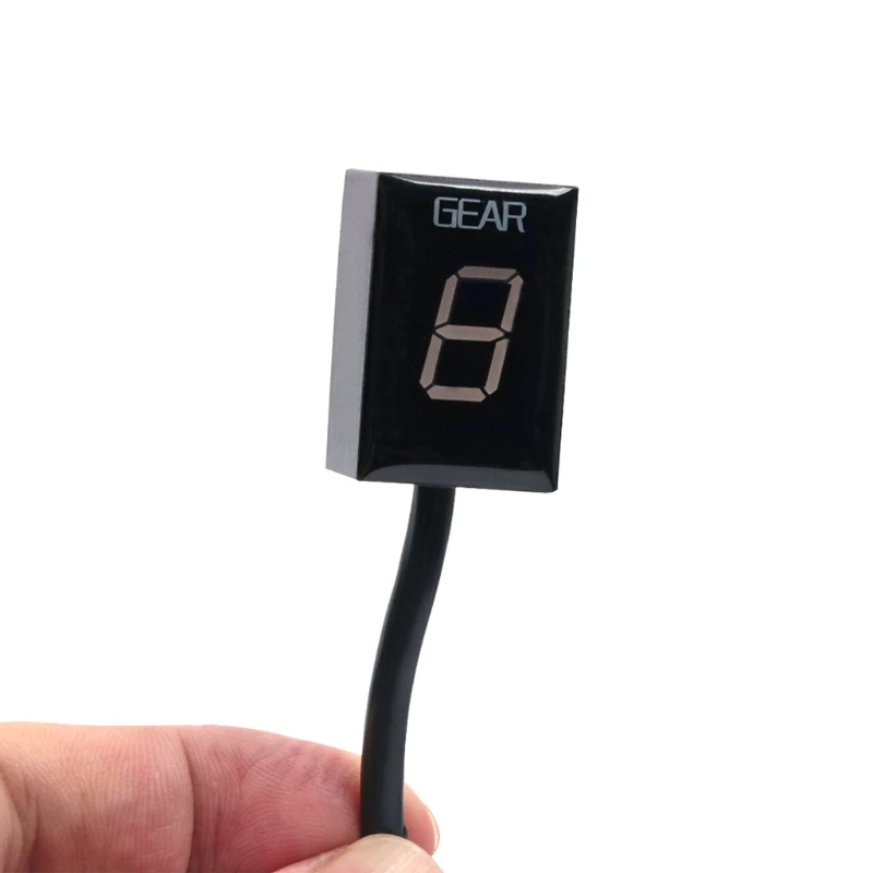 

Universal Speedometer Speed Display Portable Motorcycle Gear Indicator Dashboard with Blue/Green/Red Display Drop Shipping
