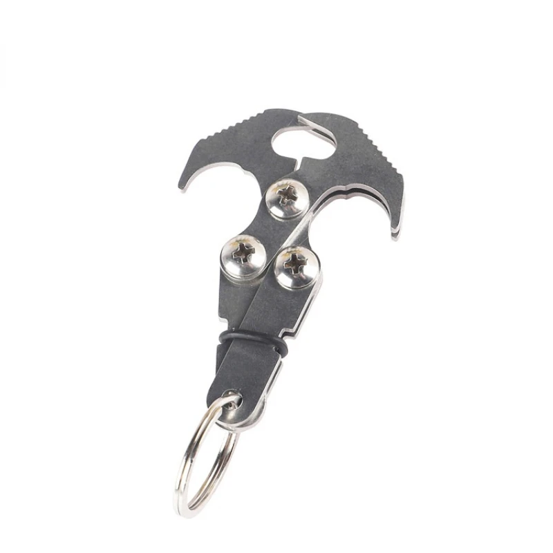 

Multi-function Outdoor Rock Climbing Folding Mountaineering Hook Climbing Equipment Grappling Hook Portable