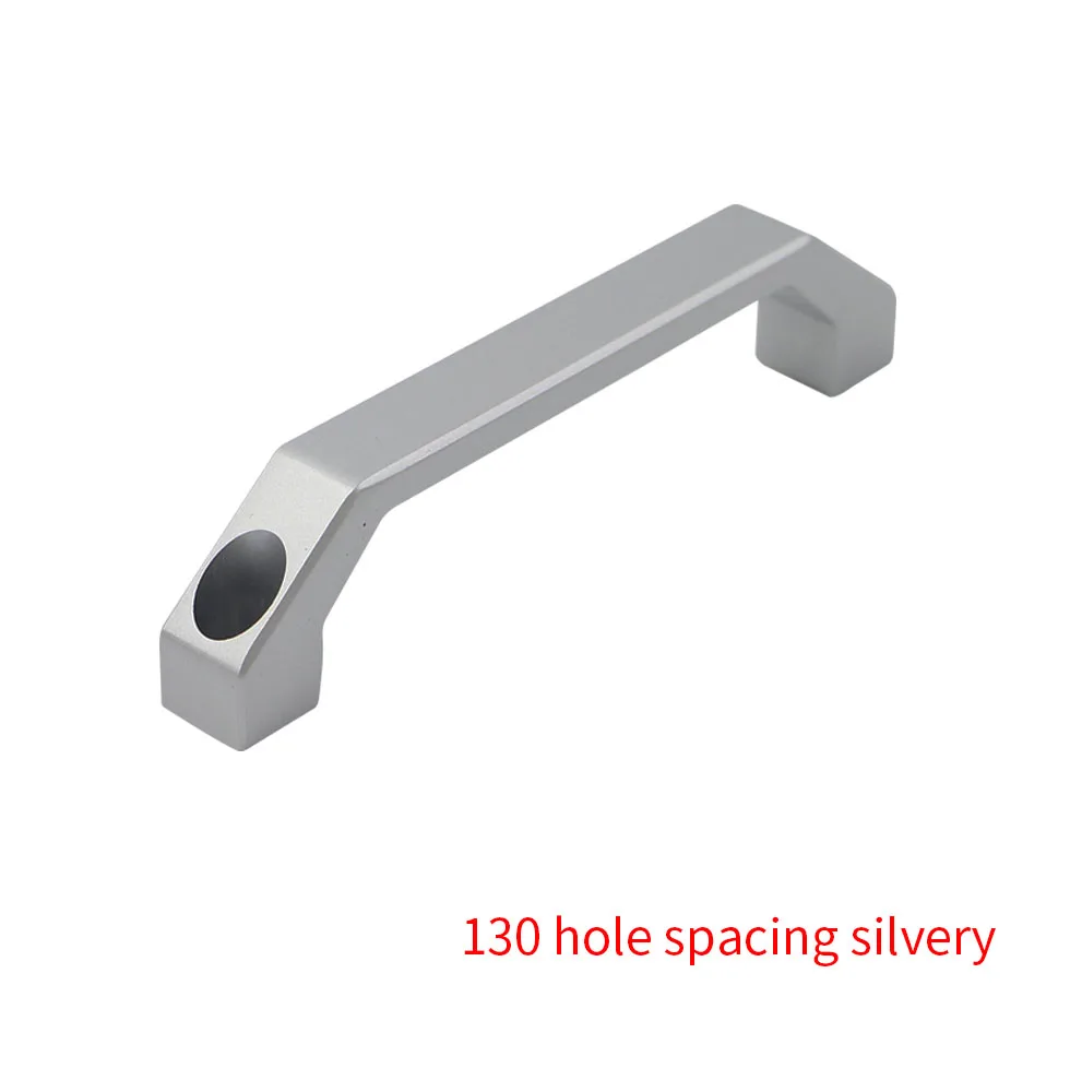 

Ручка из алюминиевого сплава U-type ls520, квадратная мебельная фурнитура черного цвета для шкафа, гардероба, выдвижного ящика