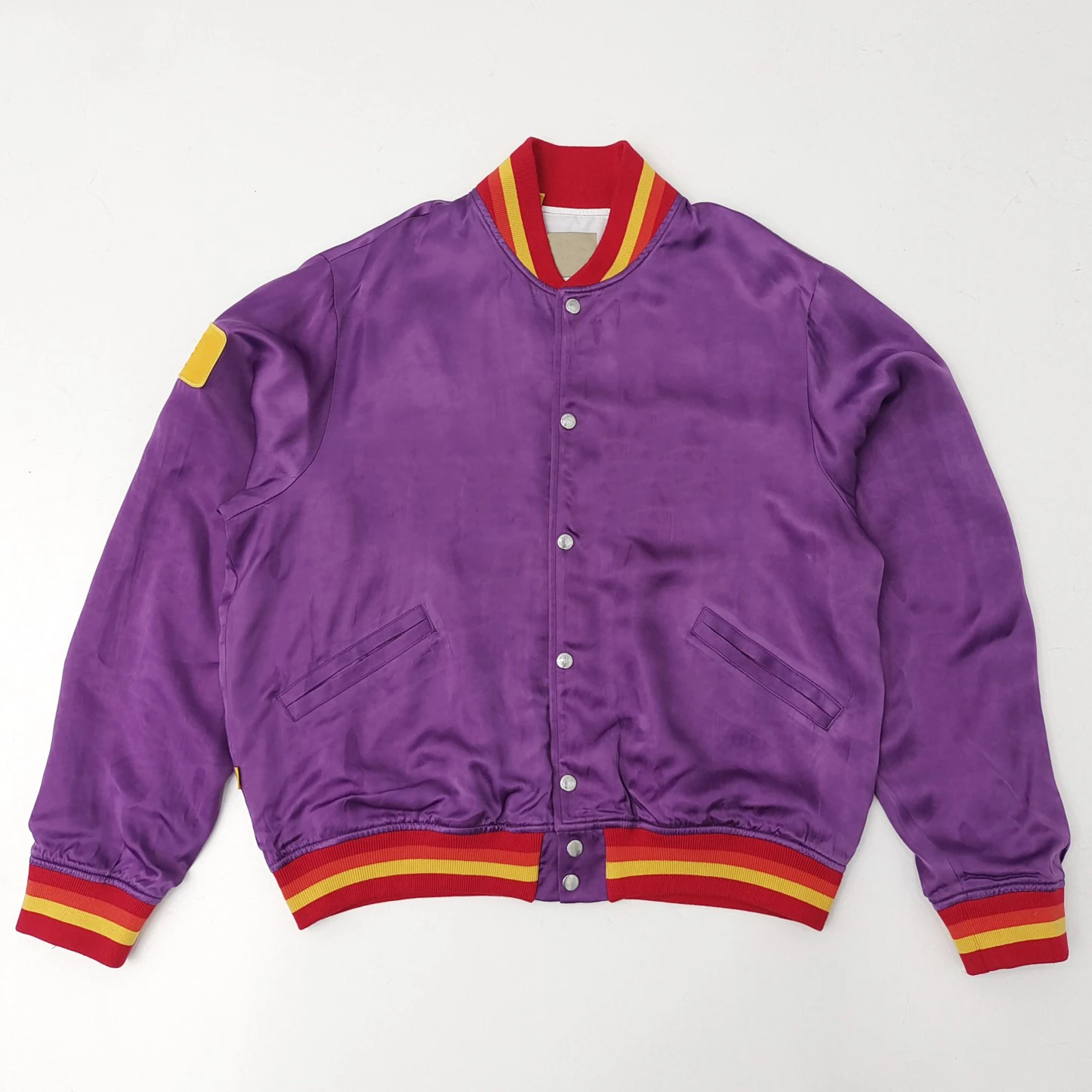 

GD High Quality Purple Baseball Jackets Men Women Warm Casual Loose Jacket Street Style