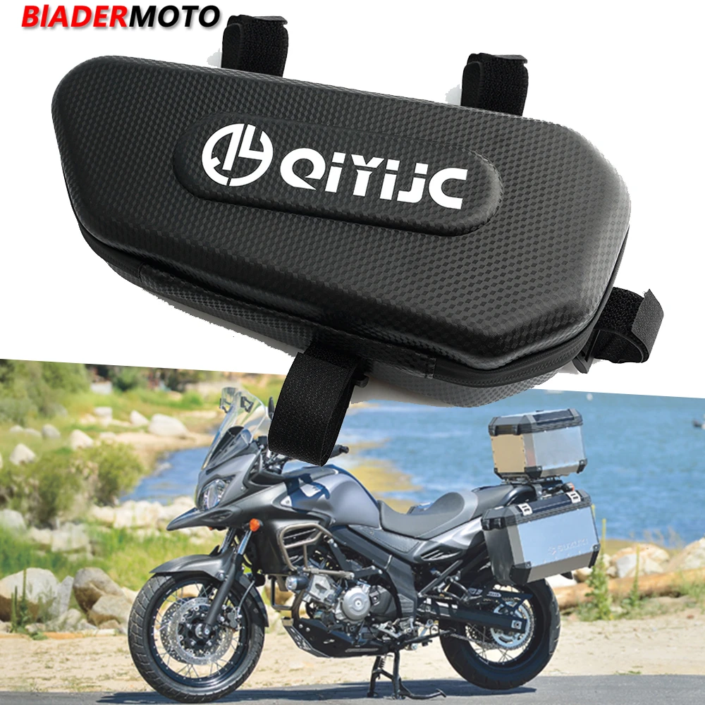 

For SUZUKI VSTROM DL250 DL650 V-Strom DL1000 DL 650 1000 XT Motorcycl Modified Waterproof Hard Shell Side Package Triangle Bags