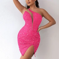 sylph sexy elegant one shoulder dress 2022 summer outfits clothes womens dress lady female bodycon evening party club vestidos