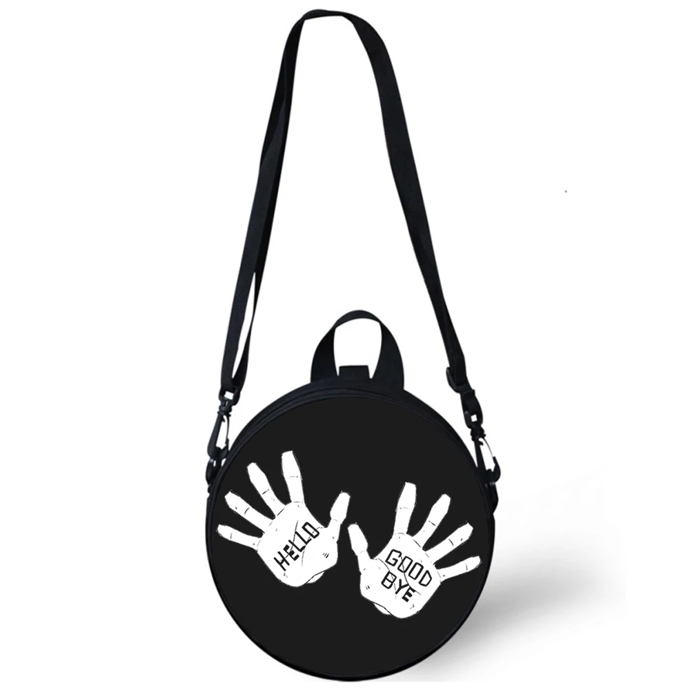 The Umbrella Academy Child kindergarten Bag 3D Print Crossbody Shoulder Bags For School Women Mini Round Bagpacks Rugtas Bag