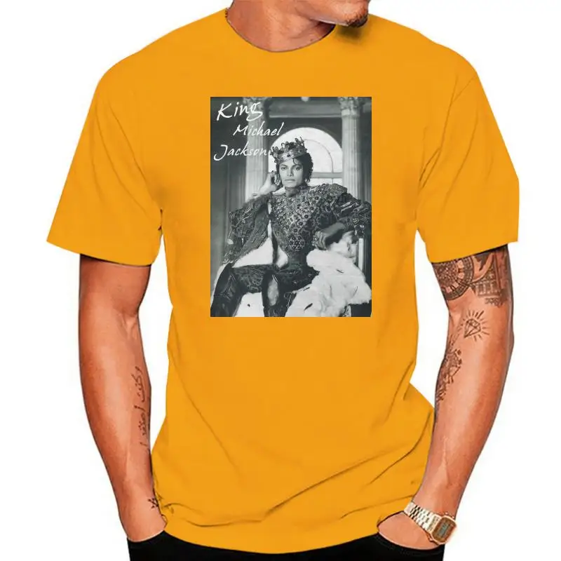 

T-Shirt King Michael Jackson Vintage White