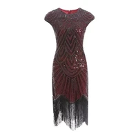 1920s dress great gatsby charleston costume cocktail party tassel sequin dress vintage women cosplay robe banquet dresses xs 3xl