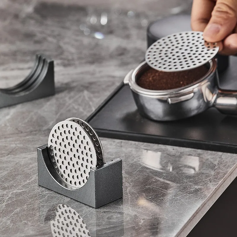 Подставка для экрана компактная металлическая столешница с фильтром кофе бара