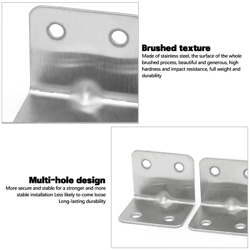 Угловой кронштейн из нержавеющей стали