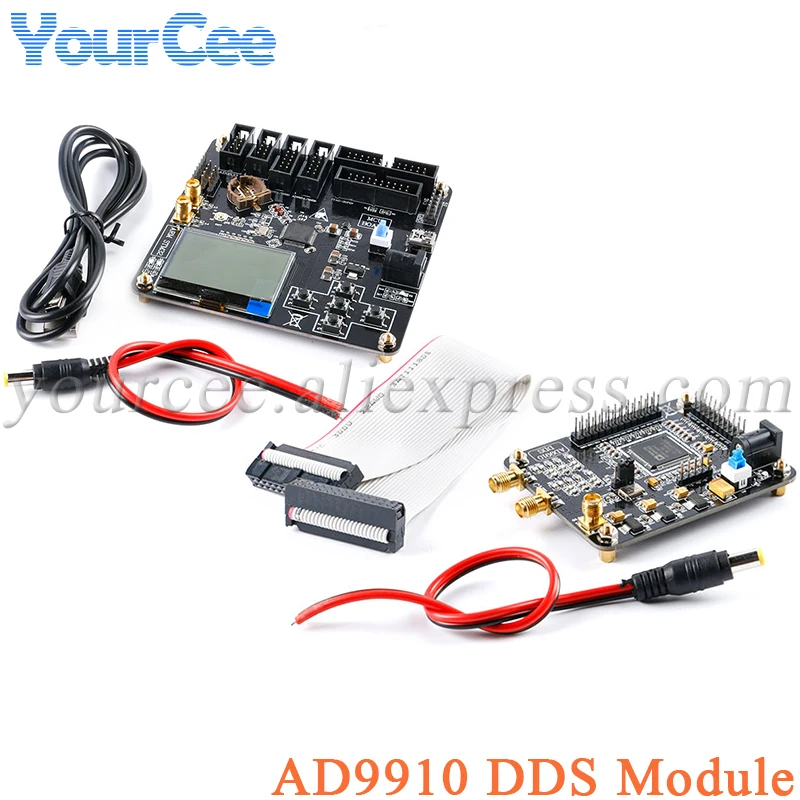 

AD9910 High Speed DDS Module Sine Wave Signal 1G Sampling Rate Digital Frequency Synthesizer Module DDS Driver Board