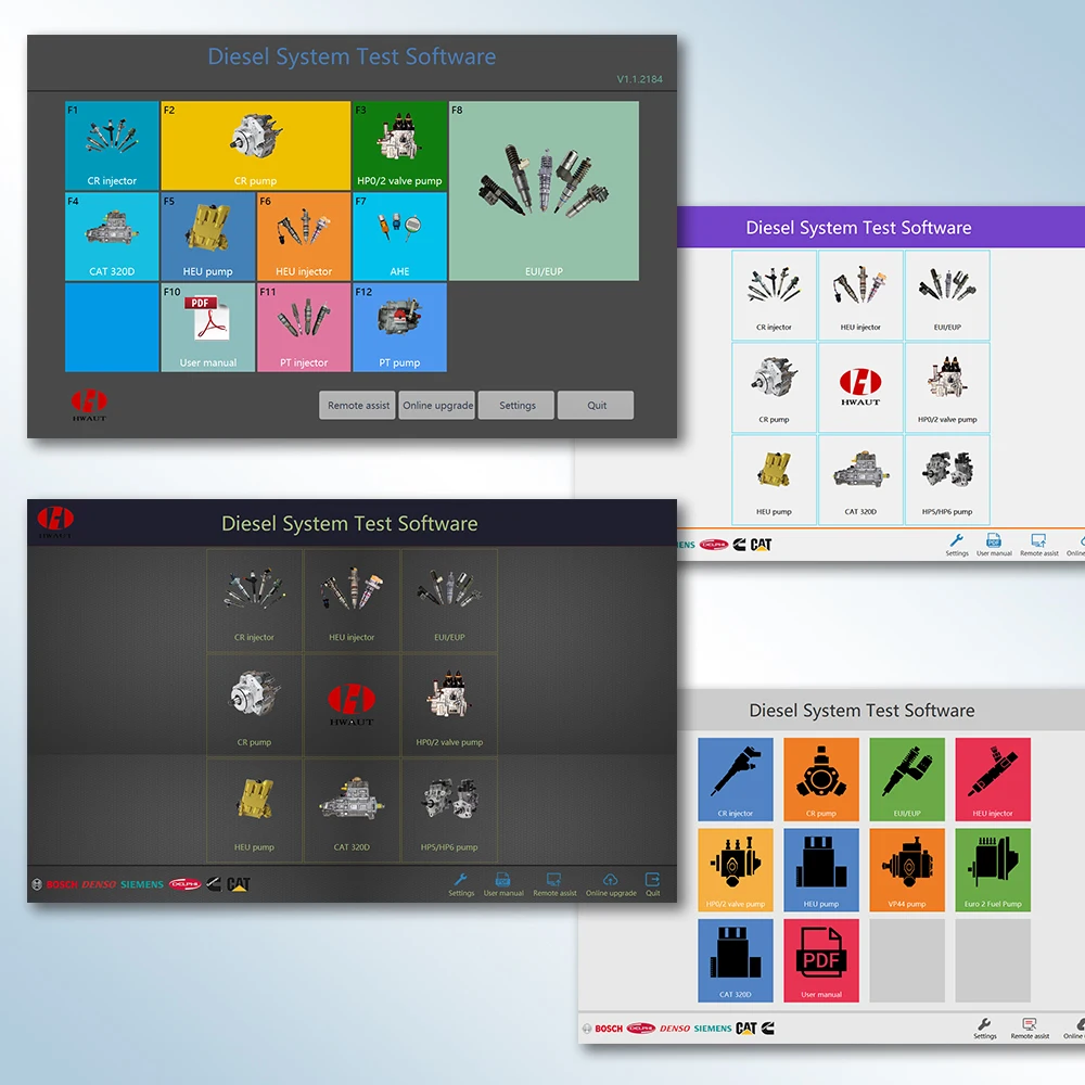 Кодирование Hwaut IQA QR CRS968 Диагностическая система Контроллер Инжектор Карандашный