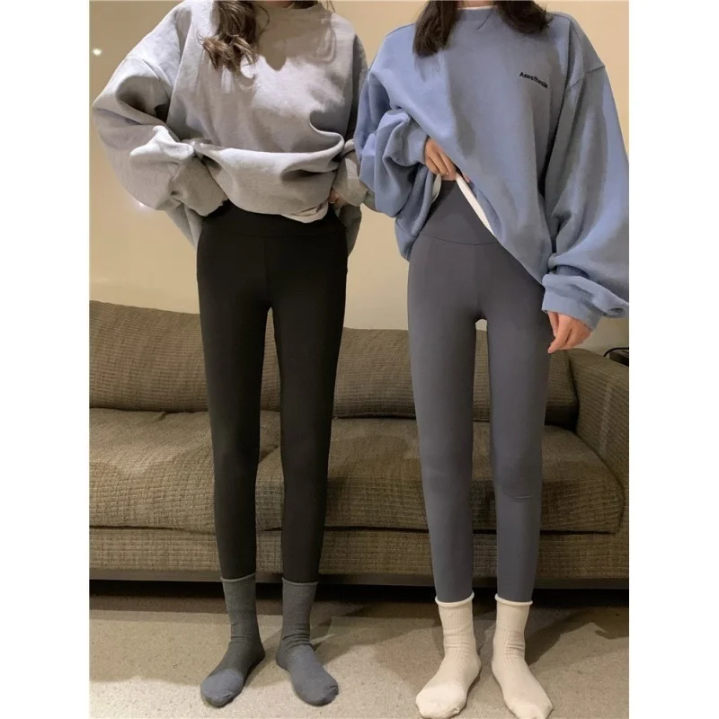 

Лидер продаж, женские леггинсы 2023, осенне-зимние утягивающие штаны для улицы