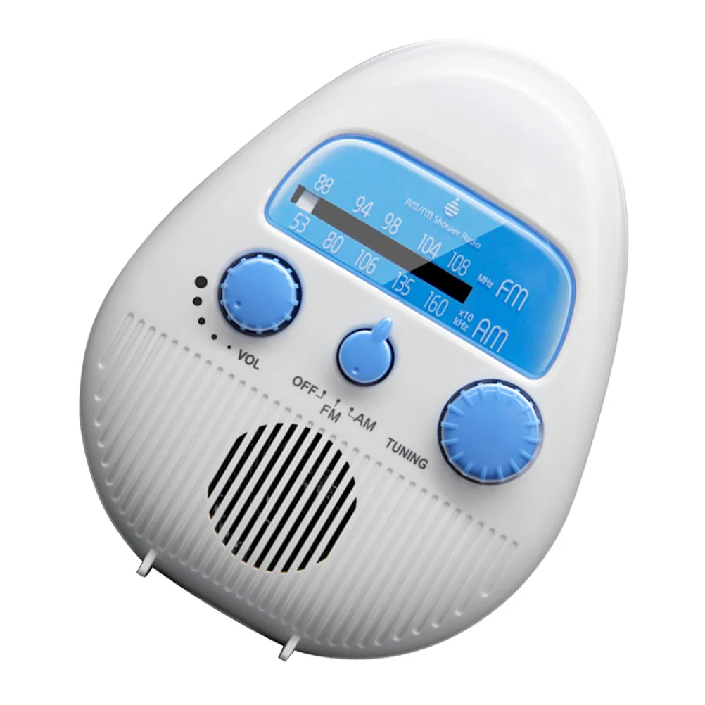 

Speakershower Party Loudspeaker Mini Portable Pool Camping Hiking Pocket Am Usb Clock Stereohanging Travel Beach Bathroom