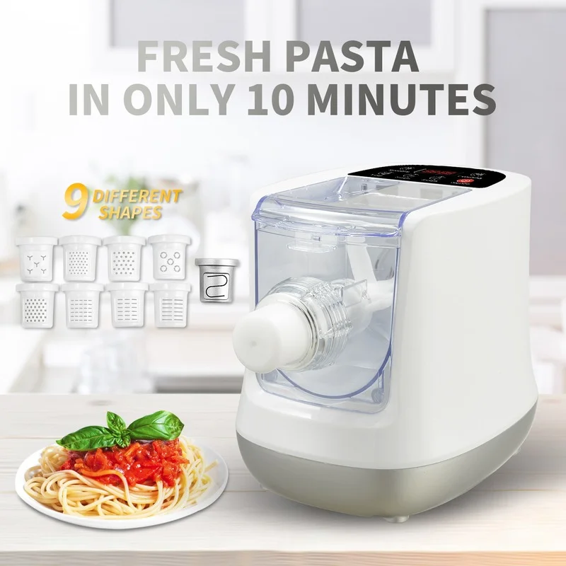 

Household Electrical Automatic Plastic Small Macaroni Noodle Making Machine Ramen Extruder Pasta Maker for Home