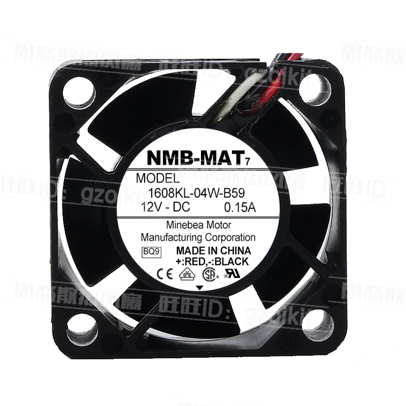 Новый оригинальный 1608KL-04W-B59 4020 4 см 12 В а трехпроводный переключатель охлаждающий вентилятор