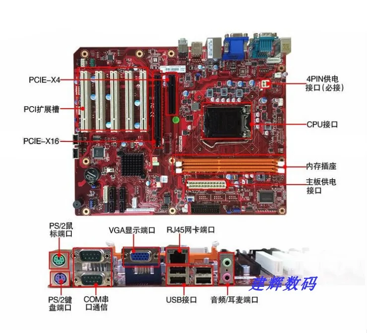 

Original Yanhua AIMB-701VG AIMB-701G2 Industrial Mainboard Industrial Control Mainboard Warranty for 1 Year in Stock