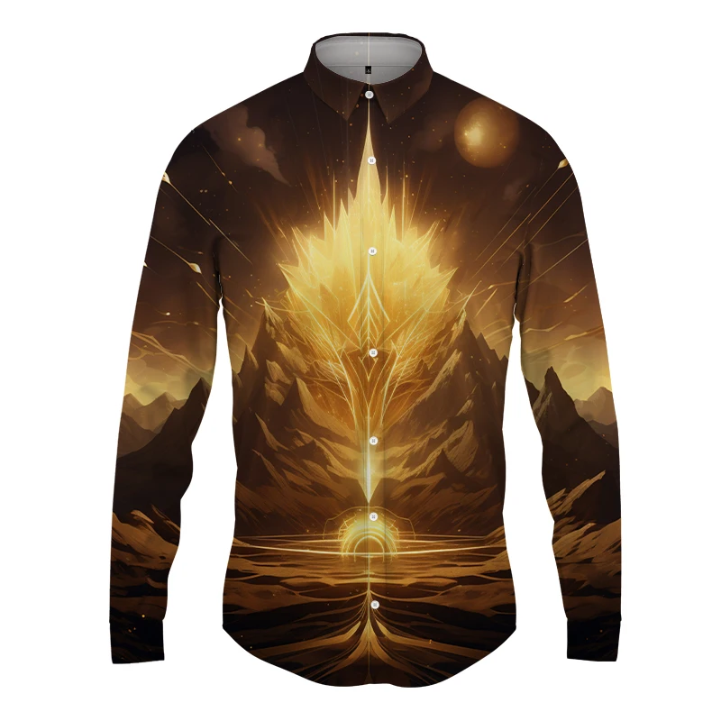 

Весна-Осень 2023, мужские рубашки с длинным рукавом, крутые и простые рубашки с 3d принтом, Свободные повседневные рубашки, офисные блузки