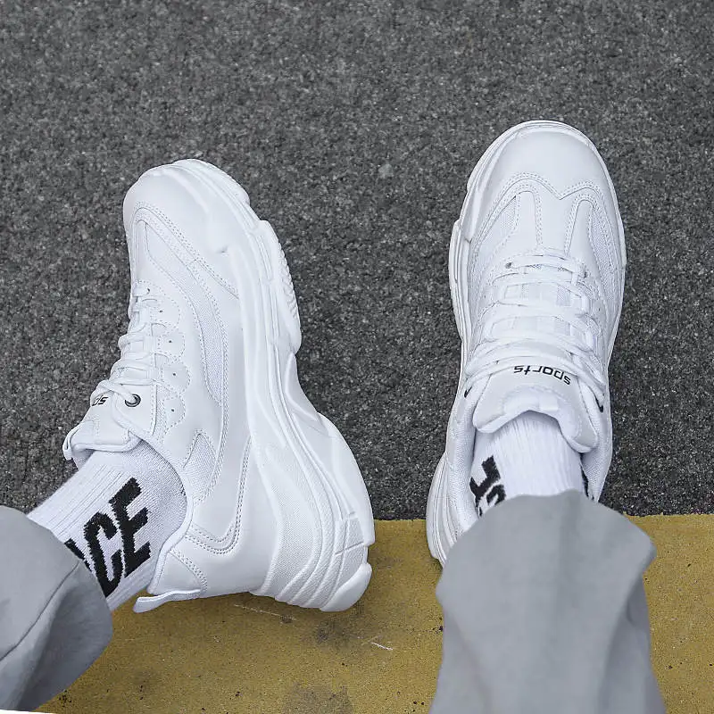 

Sports Woman 2021 Shose Sports Sneakers For Women Knit Sport Shoes Woman Trends Women's Running Shoes Height Increase Tennis