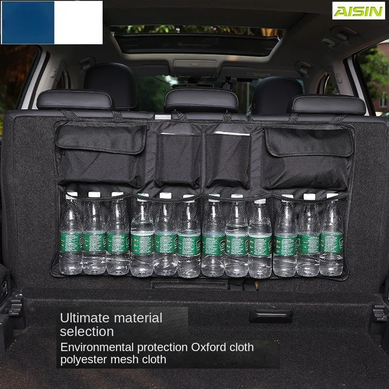 

Auto Storage Organizer Car Trunk Bag Universal Large Capacity Backseat Storage Bag Trunk Cargo Mesh Holder Pocket