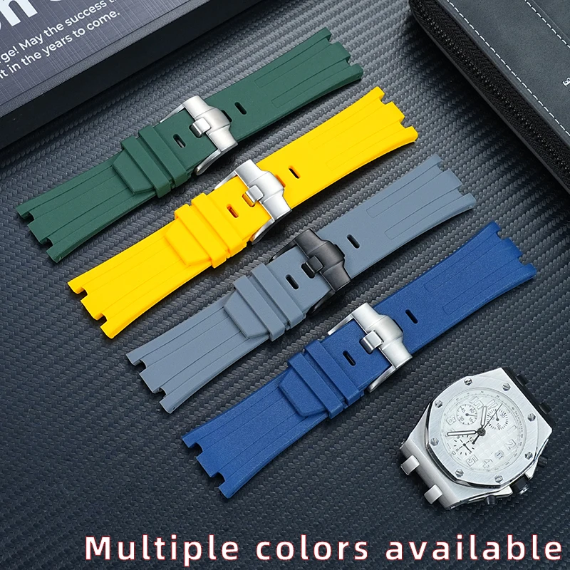 Фото Высококачественная резина Audemars Piguet для часов AP Royal Oak Offshore 26170/26176/26470, мужские аксессуары №2