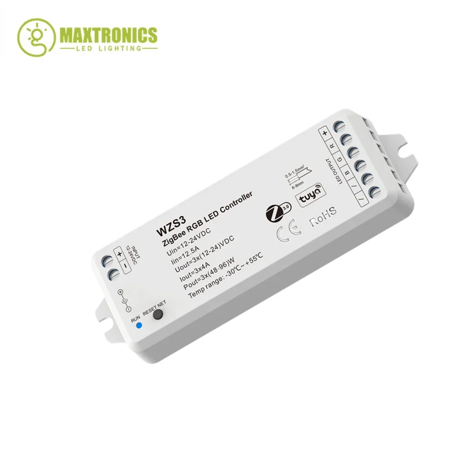 Контроллер яркости ZigBee Tuya APP 3 0 с постоянным напряжением 12-36 В постоянного тока 24 2