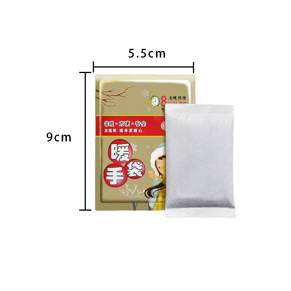 10pcs Winter Disposable Self Heating Mini Hand Warmer Replacement Core Cold-proof Body Warming Abdomen Waist Warming Paste Pads images - 6