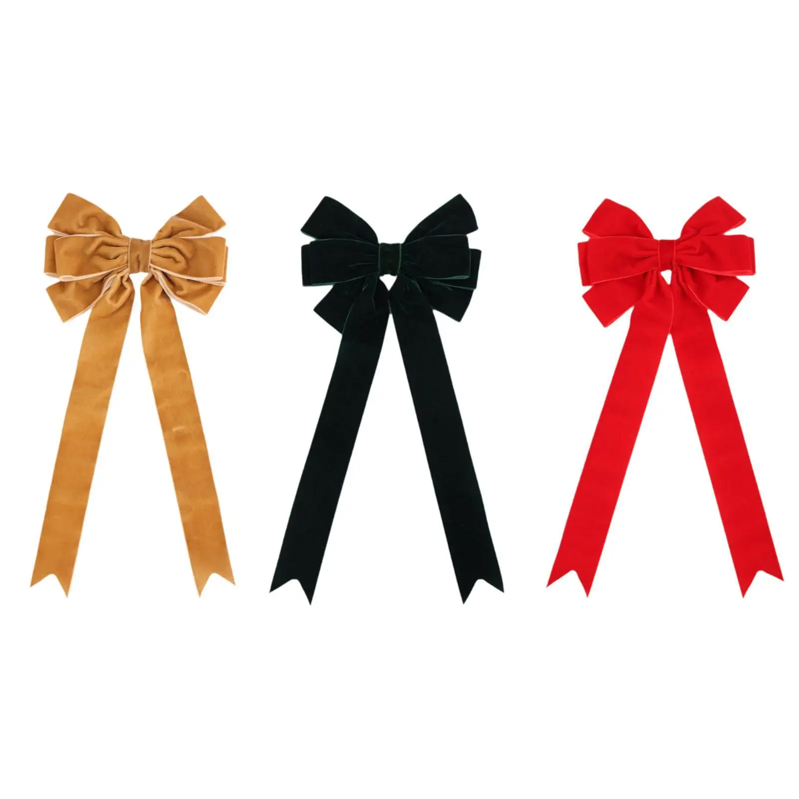 Бант для рождественской елки DIY Аксессуары Декор Домашний декор Рождественский