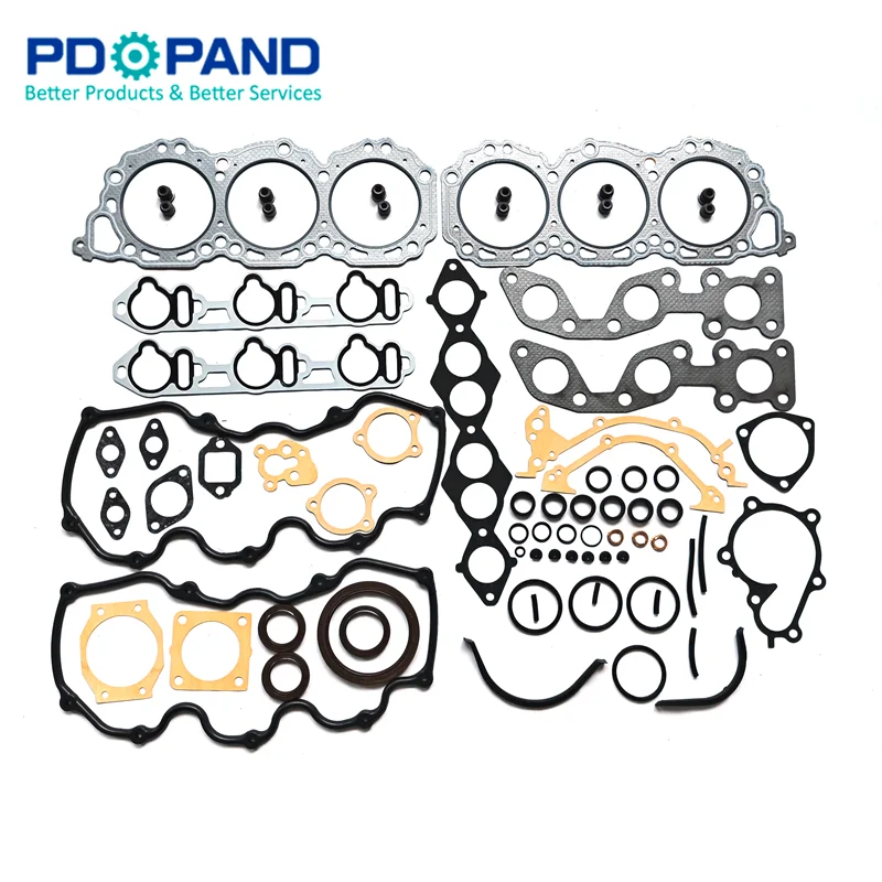 

Подходит для Infiniti Nissan QX4 Elgrand Frontier Pick up D22 Navara Quest Pathfiner Maxima 3,3 V6 VG33E VG33ER Полный комплект прокладок двигателя