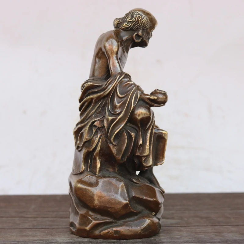 Бронзовая статуя Bodhidharma Патриарха сокровищающая и просветляющая украшение для