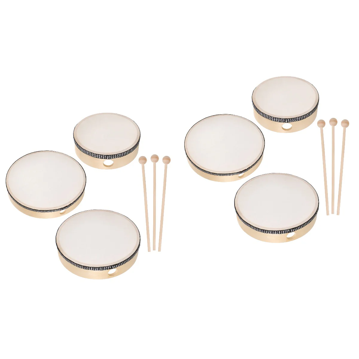 

Перкуссионный барабан, музыкальный инструмент для детей, набор для выступлений, деревянная лента для малышей, инструмент для малышей, бараб...