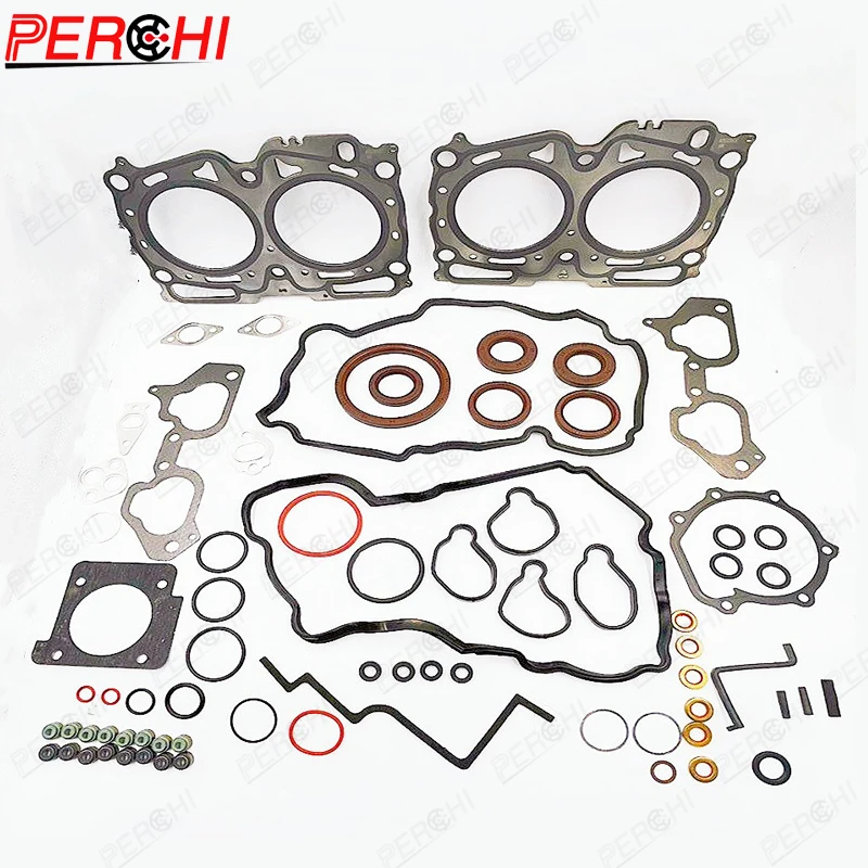 For Subaru EJ25 Engine gasket kit set 10105AB260 2010 Forester SH 2.5XS 2006-2007 Forester SG 2.5XT 2004-2005  Legacy 2.5I