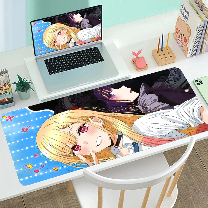 

My Dress Up Darling Gaming Mouse Pad Speed Xxl Extended Mousepad Gamer Anime Keyboard Cabinet Mats Mat Large Desk Accessories Pc