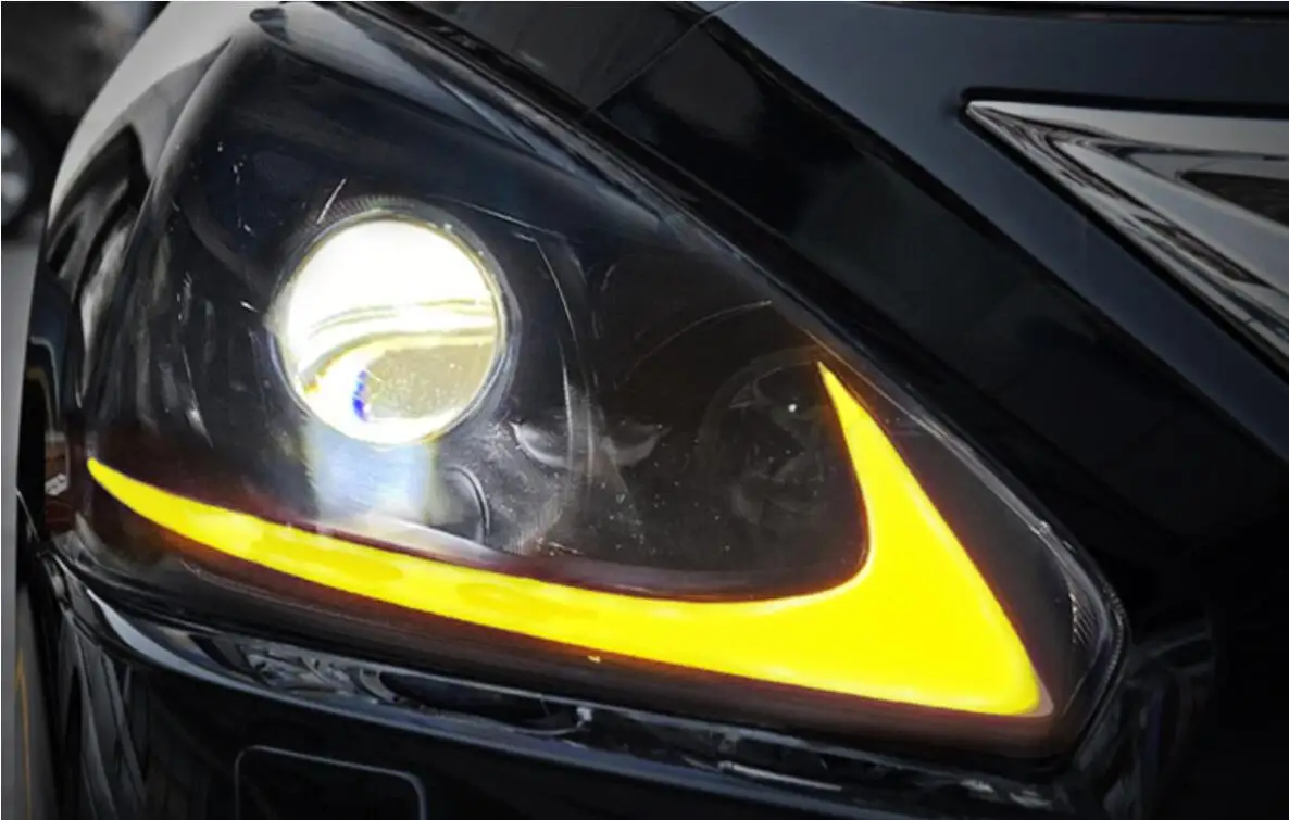 Фото Автомобильный передний фонарь для Nissan Teana, фара ALTIMA LED 2013 ~ 2015y, автомобильные аксессуары DRL, противотуманные фары для Nissan Teana №3
