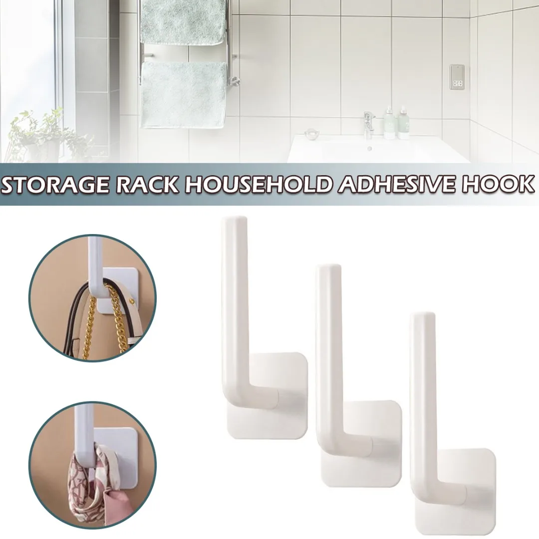 

L-образные крючки, настенное крепление, искусственные полотенца без перфорации, вешалка для одежды, многофункциональные крючки, аксессуары для домашнего хранения