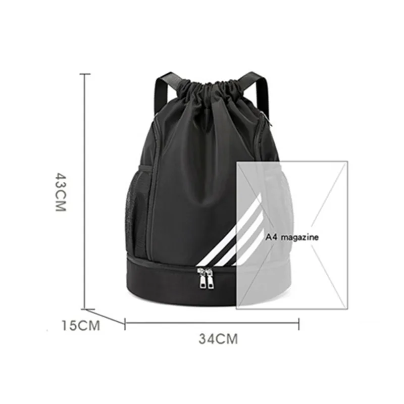 Gym Sports Bag Women's Drawstring Bolsas For Shoes Male Large Cycling Basketball Female Weekend Luggage Travel Yoga Backpack Men