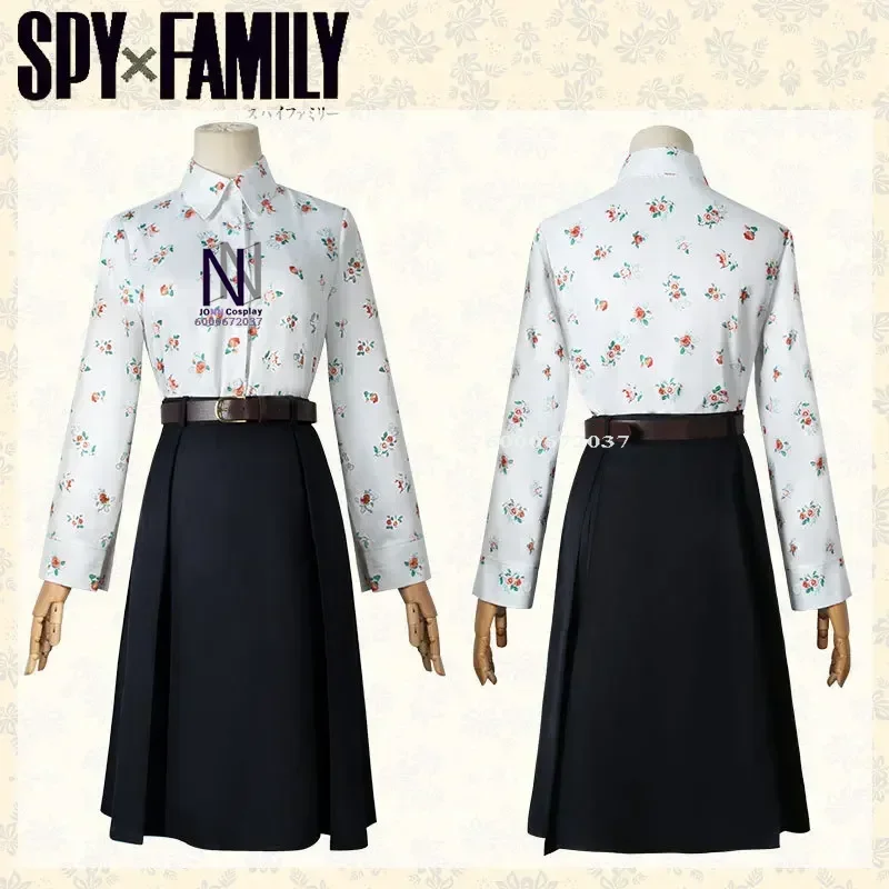 Аниме Yor Forger карнавальный костюм для взрослых детей девочек шпионский семейный