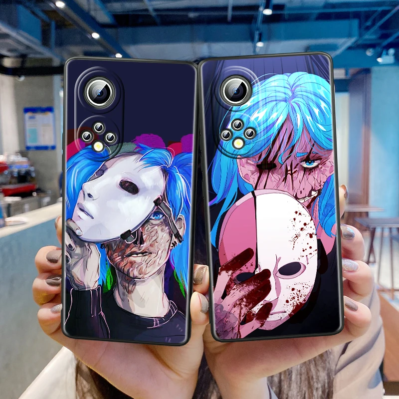 

Sally Face Game For Honor 60 50 Pro X20 SE V30 Magic3 Play 5T 5G 30 Lite X30i 30S Soft Black Phone Coque Fundas