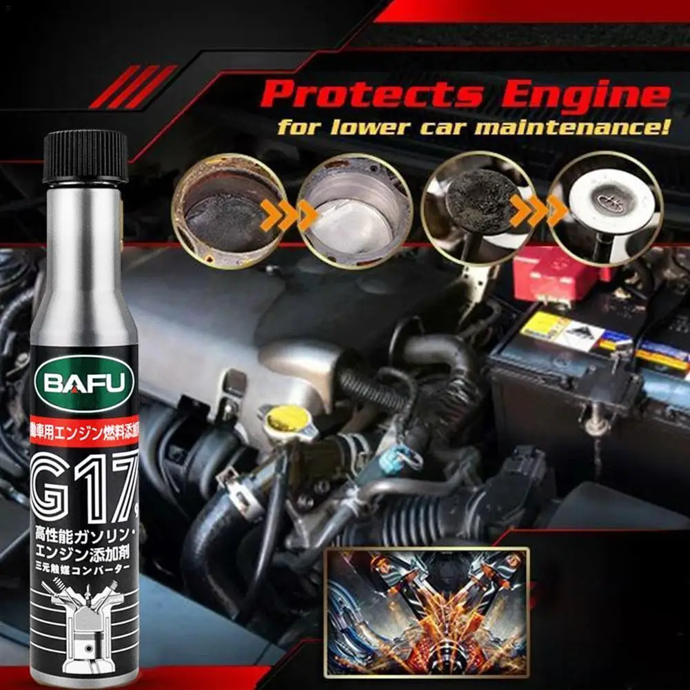 

G17 Engine Cleaner Car Carbon Removal Fuel Cleaner Cleaner Injector Engine 65mL Carbon Car Fuel Deposit Gasoline Remove R6G5