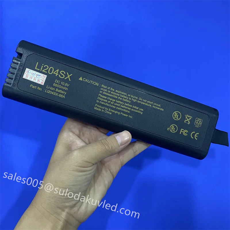 Original OTDR Battery OTDR Li204SX Replacement Li-ion Battery Pack MTS-6000 MTS6000 7800mAh 10.8v