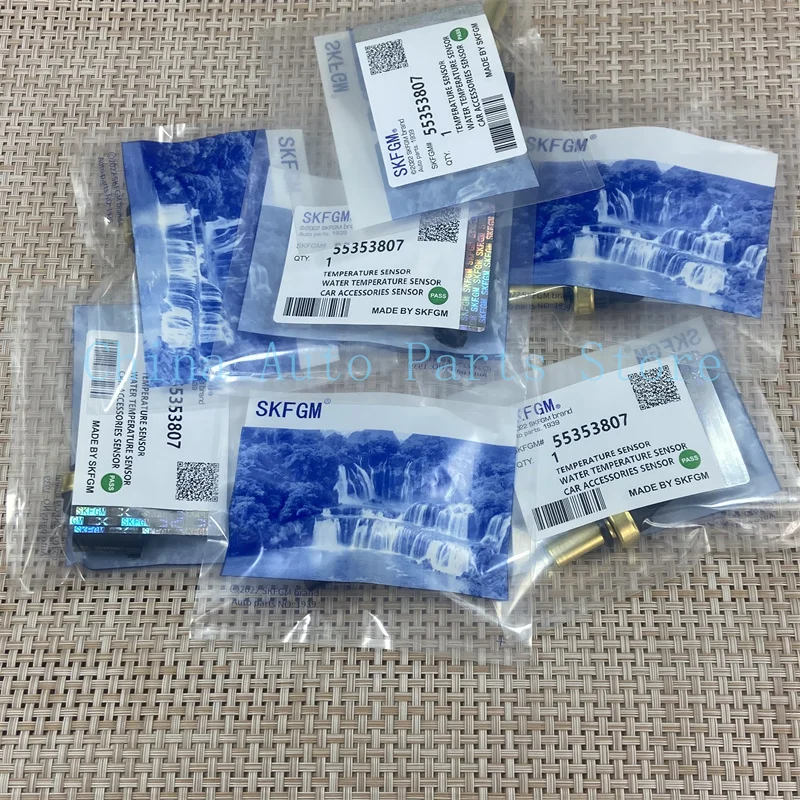 10 шт. оригинальный датчик температуры охлаждающей жидкости для Chevrolet Aveo Cruze Trax Sonic GMC Opel Astra 55353807