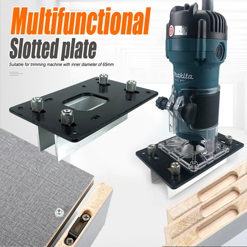 

12 Pcs Invisible Connector 2 In 1 Trough Bases Slotter Suitable for 70/62 Hole Pitch Trimming Machine Cover Matching Use