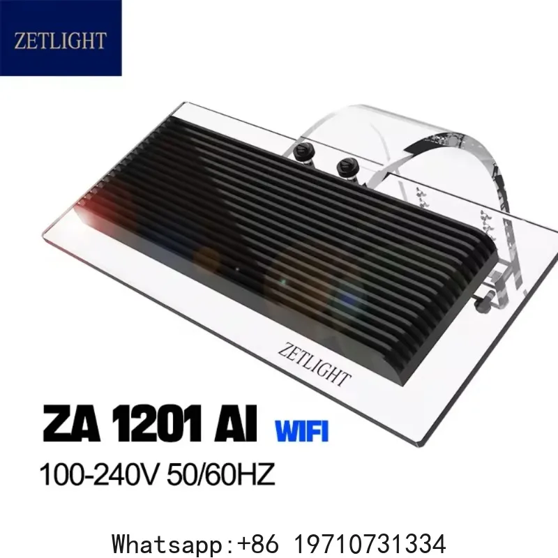 Фото Светодиодный светильник для аквариума Zetlight ZA1201AI, полный спектр, для морских кораллов, управление через Wi-Fi приложение, для SPS, LPS и аквариумов с рыбами. №4