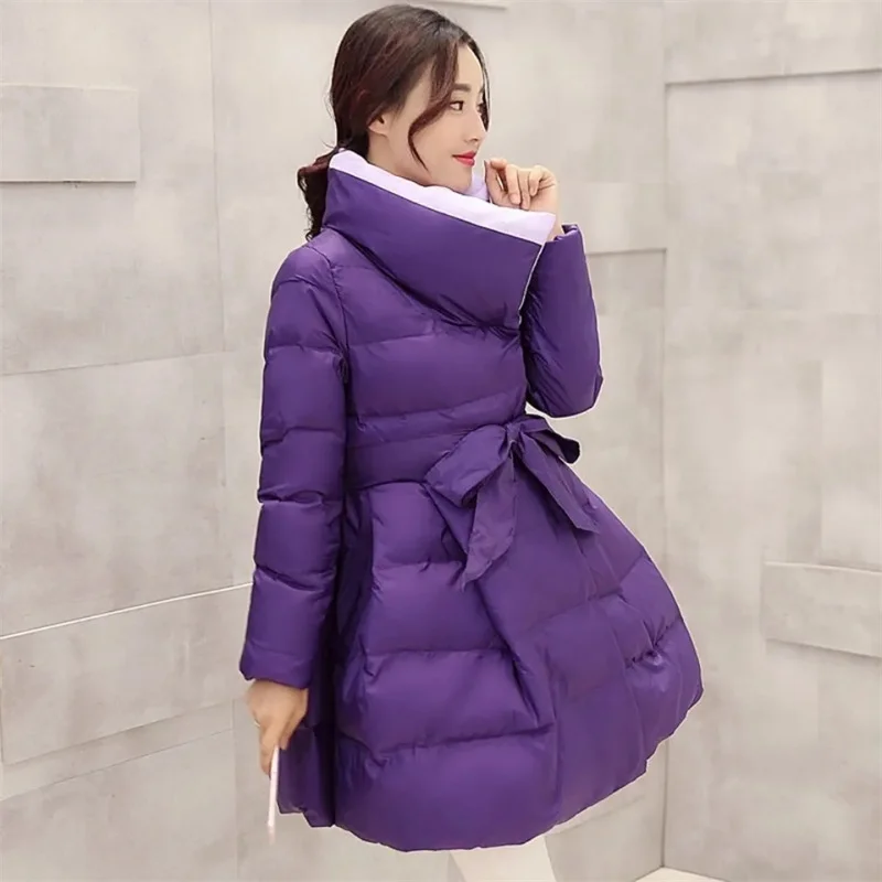 Women Jacket Parka Down Cotton Coat 2022 New Winter Jacket Slim Female Casual Long Warm Parkas Women's Outerwear Clothing