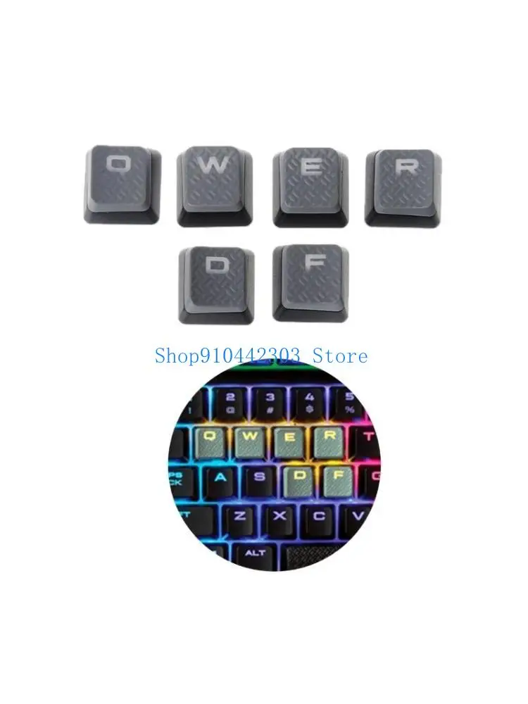Фото 652F Колпачок FPS для K70 K65 K95 RGB STRAFE Механический колпачок из АБС-пластика с подсветкой №1