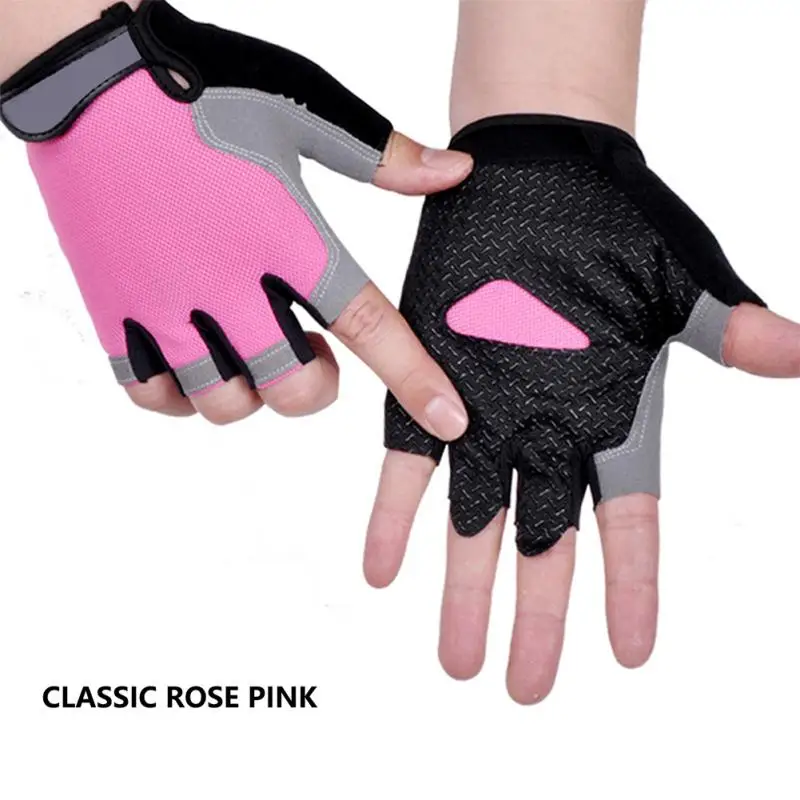 New2023 Cycling Gloves Anti-slip Anti-sweat Men Women Half Finger Gloves Breathable Anti-shock Sports Gloves Bike Bicycle Glove