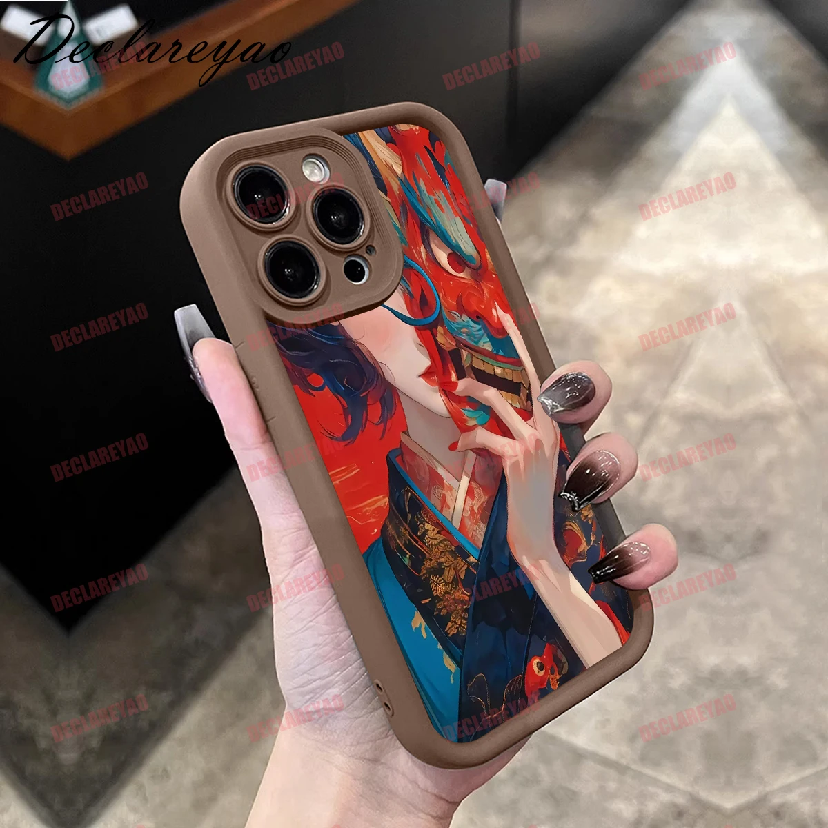 Фото DECLAREYAO Мягкие легкие тонкие матовые чехлы из ТПУ для Realme Q3i C25 2 GT3 20A U1 5G 7i C33 5I C25Y Pro C15 Противоударный чехол с матой №2