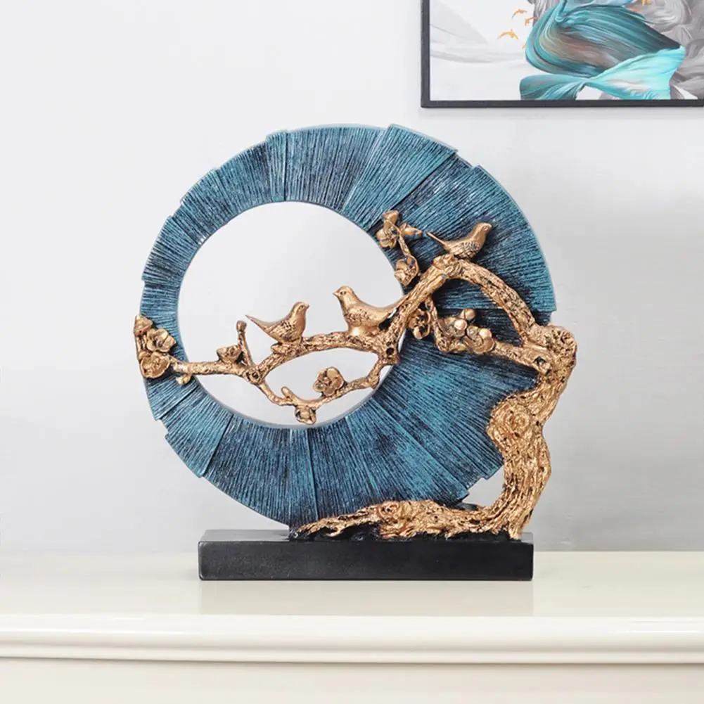 

Cute Sophisticated Texture Decorative Miniature Bird Bird Statue Mini Stable Base